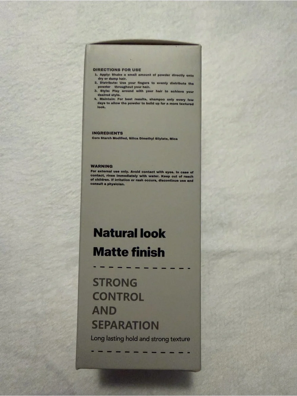 BlackMask texture powder